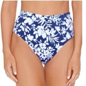 Raisins Women’s Cheeky Bikini Bottoms High Waist Large NWT
